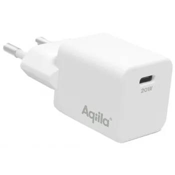 Aqiila Chargebird W1 20W ładowarka ścienna USB-C biała AQWCW1PBI20W898