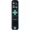 One For All URC4923 Pilot zastępczy do telewizora Roku, funkcja uczenia, 1 urządzenie, czarny