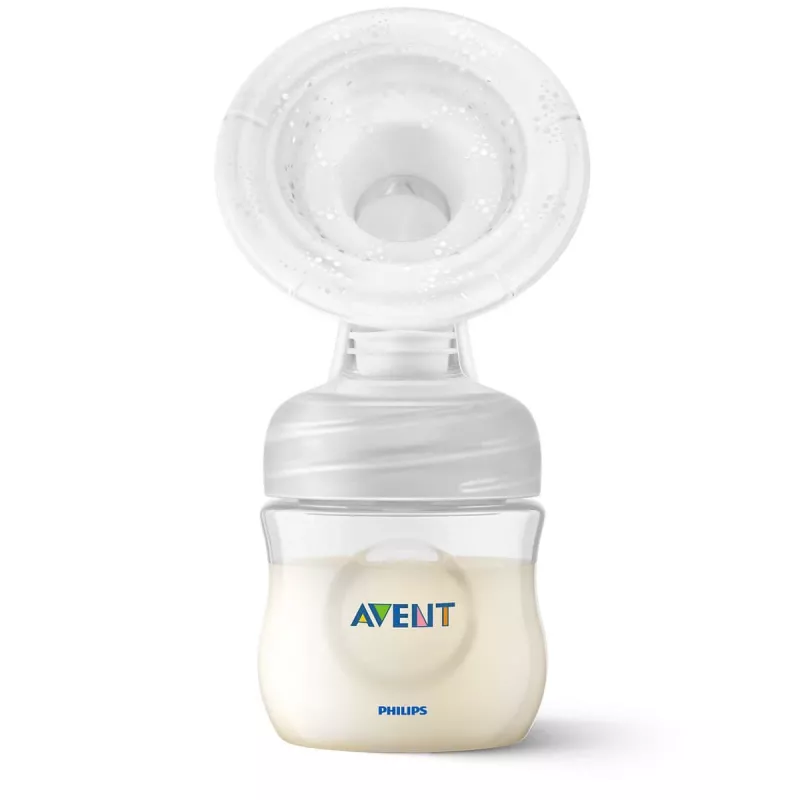 Philips Avent Lotus Ręczny Odciągacz Pokarmu z 3 Kubkami do Przechowywania i Adapterem