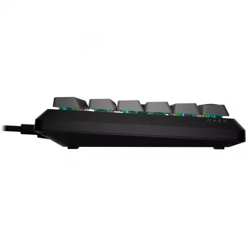CORSAIR K55 Core RGB Membranowa Klawiatura Gamingowa, Dynamiczne 3-Strefowe RGB, 6 Klawiszy Makro, Odłączna Podpórka Pod Nadgarstki, Przewodowa USB, Czarno/Szara