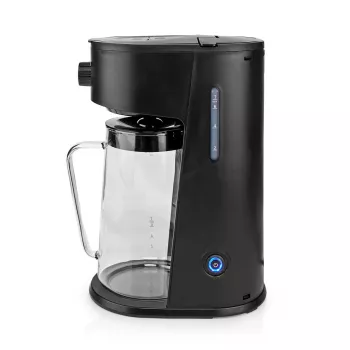 Gastronoma 18100004 Ekspres do kawy mrożonej i herbaty, 2,5 L, 1500 W, Czarny/Stal nierdzewna