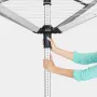 Brabantia Suszarka obrotowa Lift-O-Matic 50 m, Metaliczny Szary