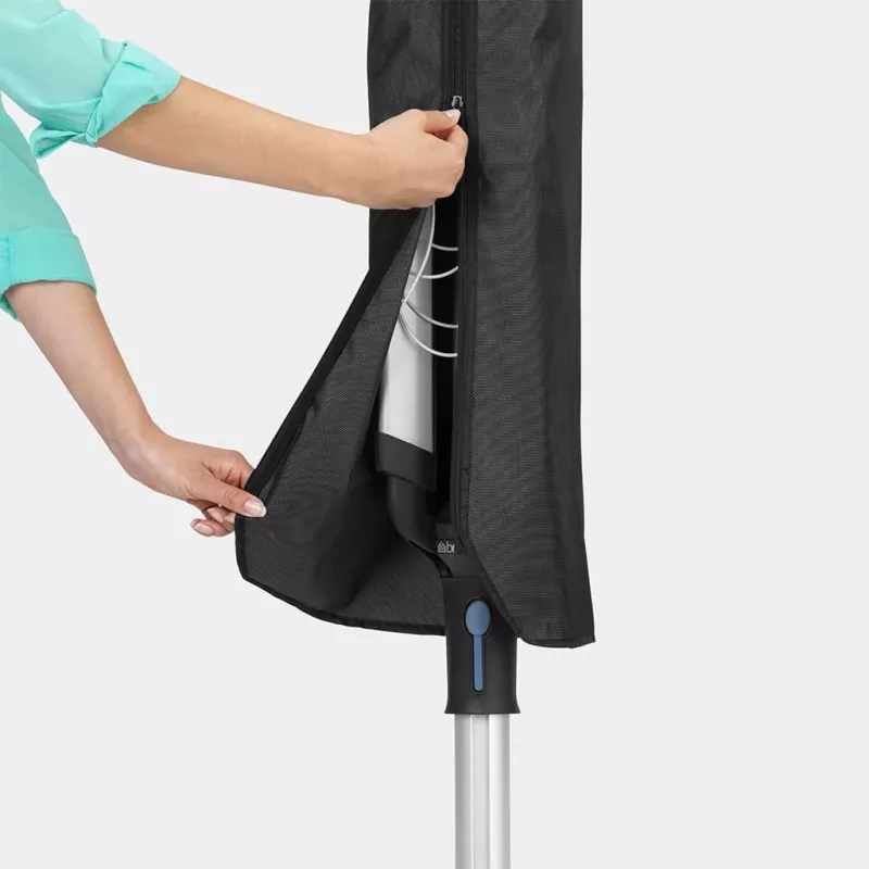 Brabantia Suszarka obrotowa Lift-O-Matic 50 m, Metaliczny Szary