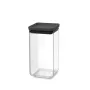 Brabantia Make & Take Prostokątny Pojemnik do Przechowywania Żywności 1,6 l Ciemnoszary
