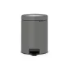 Brabantia NewIcon 5L kosz na pedały, Mineral Concrete Grey