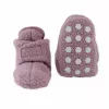 Lodger Slipper Teddy Kapcie Niemowlęce, Różowy, 6-12 Miesięcy, Podeszwa Antypoślizgowa, Polar