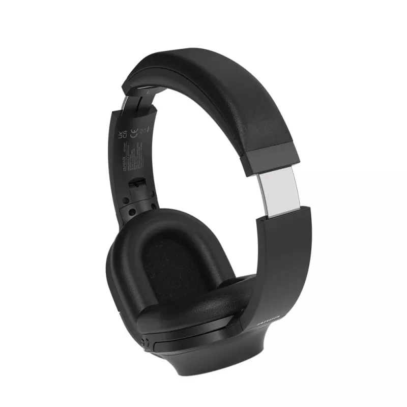 AIWA HST-220BT Nauszne Bezprzewodowe Słuchawki Bluetooth, Czarne