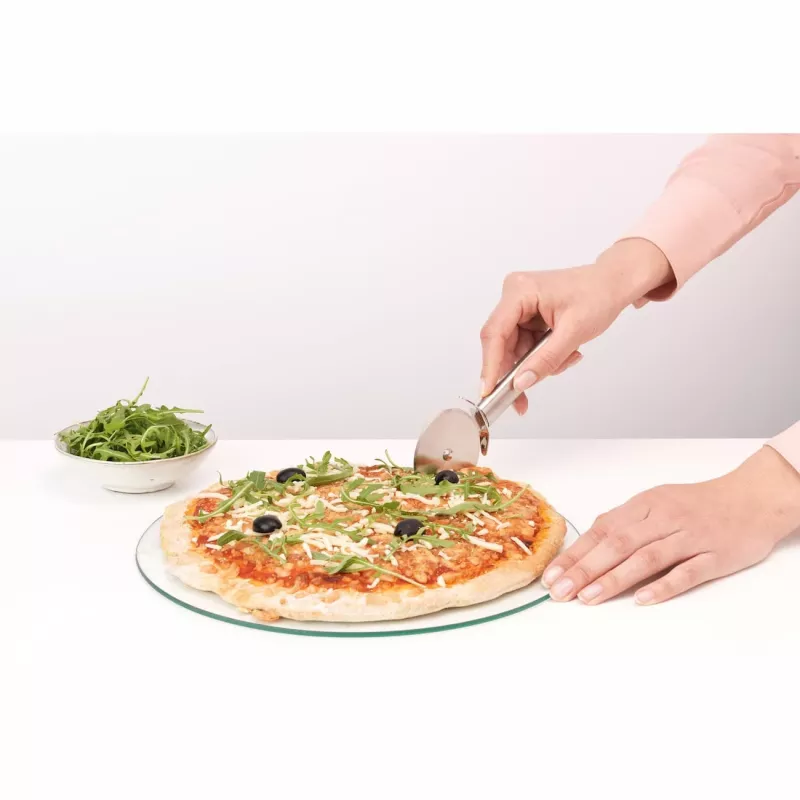 Brabantia Profile Nóż do ciasta na pizzę, matowa stal