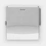Brabantia 385322 Uchwyt na papier toaletowy ścienny, stal matowa