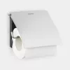 Brabantia 385322 Uchwyt na papier toaletowy ścienny, stal matowa