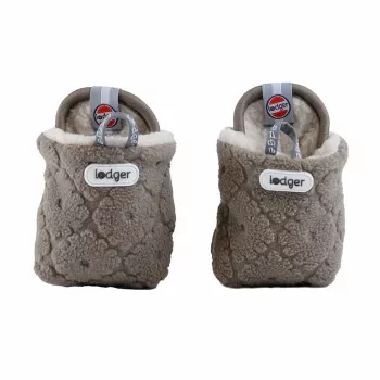 Lodger Slipper Folklore Fleece Kapcie Niemowlęce, Buffalo Plaid, 12-18 Miesięcy