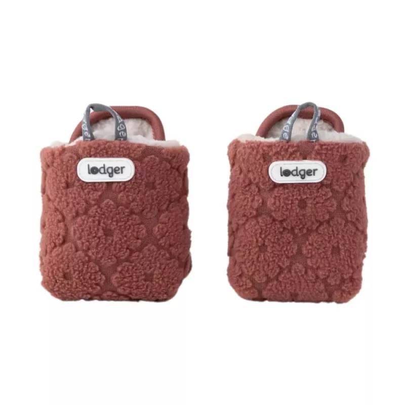 Lodger Slipper Folklore Fleece Kapcie dziecięce, 12-18 miesięcy, Rosewood