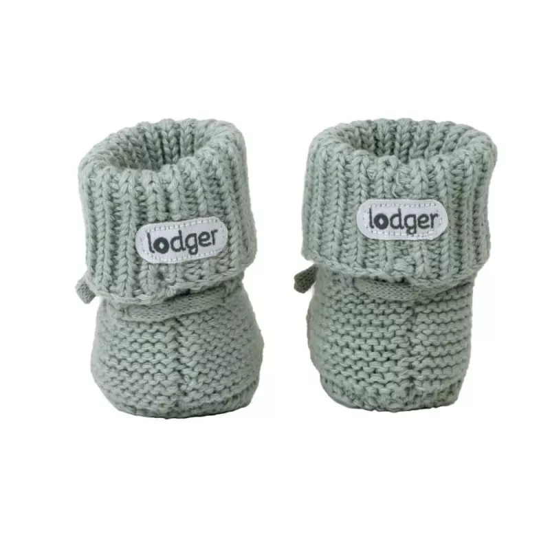 Buciki niemowlęce Lodger Slipper Knit Silk 0-6 miesięcy