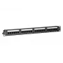 DS-IT CAT 6 UTP Panel krosowy sieciowy, 19 inch, 24-portowy DS-Patch6-24UTP