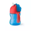 Kubek ze słomką Philips AVENT z elastyczną słomką, 200 ml, 9m+, niebieski