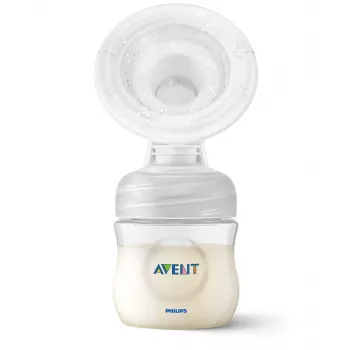 Philips Avent Lotus Ręczny laktator z butelką 125 ml