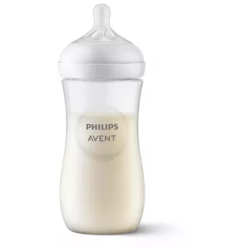 Butelka Philips Avent Natural Response 330 ml, smoczek szybki przepływ, 3m+