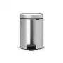 Brabantia NewIcon 5-litrowy kosz na pedały, matowa stal