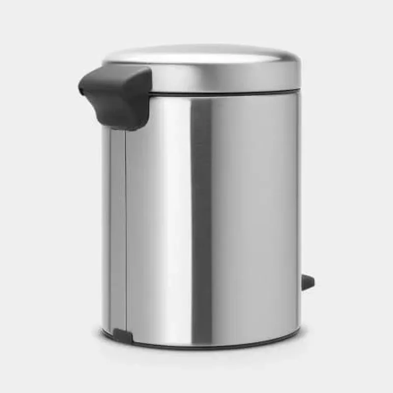 Brabantia NewIcon 5-litrowy kosz na pedały, matowa stal