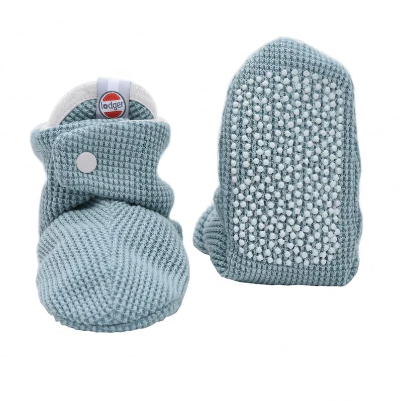 Kapcie niemowlęce Lodger Slipper Ciumbelle bawełniane, 3-6 miesięcy, Ocean