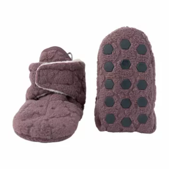 Lodger Slipper Folklore Fleece kapcie dziecięce, fioletowy, 12-18 miesięcy
