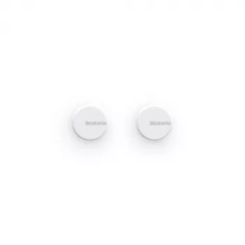 Brabantia MindSet wieszaki na ręczniki, zestaw 2, Mineral Fresh White