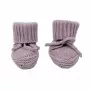 Lodger Slipper Knit kapcie niemowlęce, różowe, 0-6 miesięcy