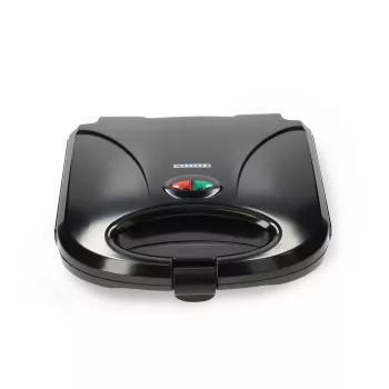 Toster do kanapek Melissa 750W Czarny – Trójkątne Płyty Nieprzywierające, Uchwyt Cool-Touch, Zatrzask Blokujący, Pionowe Przechowywanie