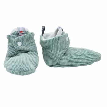 Lodger Slipper Ciumbelle bawełniane kapcie, 3-6 miesięcy, zielony muł