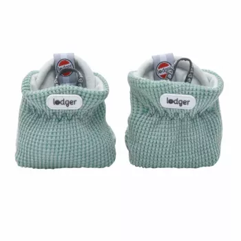 Lodger Slipper Ciumbelle bawełniane kapcie, 3-6 miesięcy, zielony muł