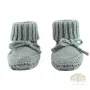 Kapcie Lodger Slipper Folklore Merino Wool Baby, jedwab, 0-6 miesięcy