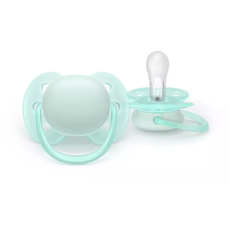 Philips Avent Ultra Soft Smoczek Neutral, 0-6 miesięcy, 2 sztuki