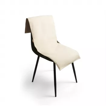 Duux Mellow podgrzewana poduszka na siedzenie beżowa 40x110 cm bezprzewodowa z baterią 10000mAh DXLV61