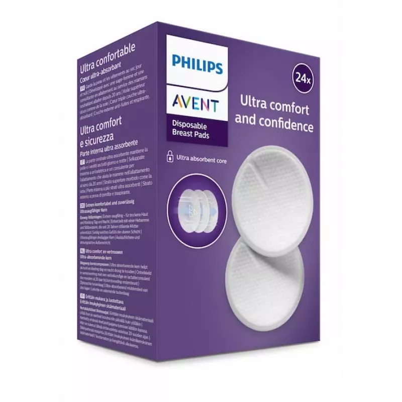 Philips Avent Jednorazowe Wkładki Laktacyjne (24 sztuki)