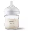 Butelka szklana dla niemowląt Philips Avent Natural Response 125 ml z smoczkiem dla noworodków, 0m+