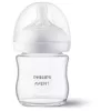 Butelka szklana dla niemowląt Philips Avent Natural Response 125 ml z smoczkiem dla noworodków, 0m+