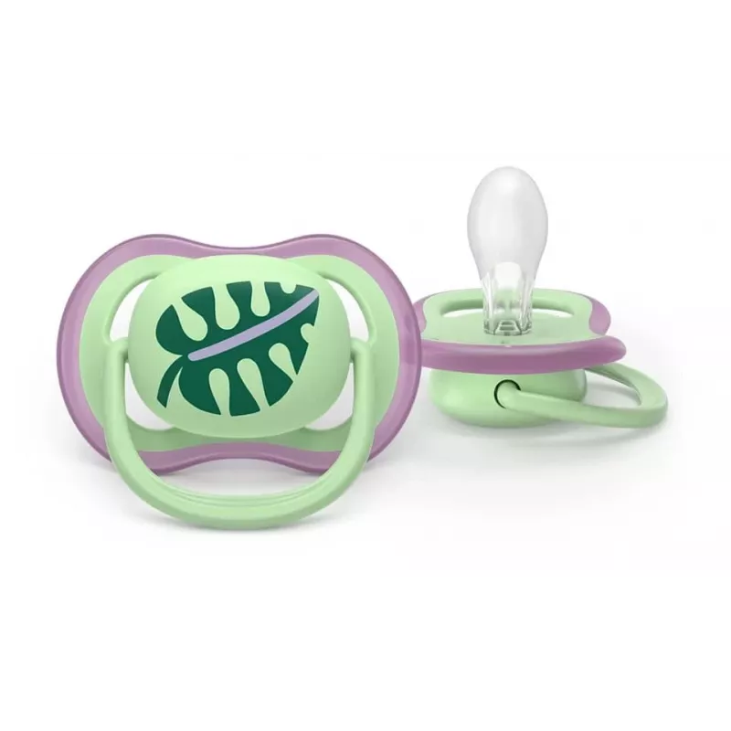 Smoczek Philips Avent Ultra Air 6-18 miesięcy, 2-pak, dla dziewczynek
