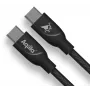 AQIILA kabel USB-C do USB-C do ładowania i synchronizacji 3 m czarny AQCBPBICB4BD881