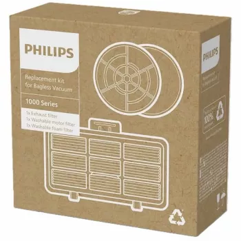 Zestaw filtrów zamiennych Philips do odkurzaczy bezworkowych serii 1000
