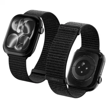 Spigen Rugged Armor Pro Pasek do Apple Watch 44/45/49mm Czarny