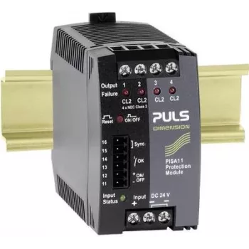 PULS DIMENSION PISA11.CLASS2 4-kanałowy elektroniczny moduł bezpiecznikowy 24 VDC, 4 x 3,7 A