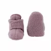 Lodger Slipper Teddy kapcie niemowlęce, różowe, 0-3 miesiące, antypoślizgowe, polarowe, unisex