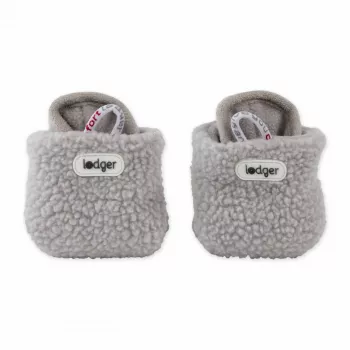 Lodger Slipper Teddy Kapcie dla niemowląt, Storm, 12-18 miesięcy