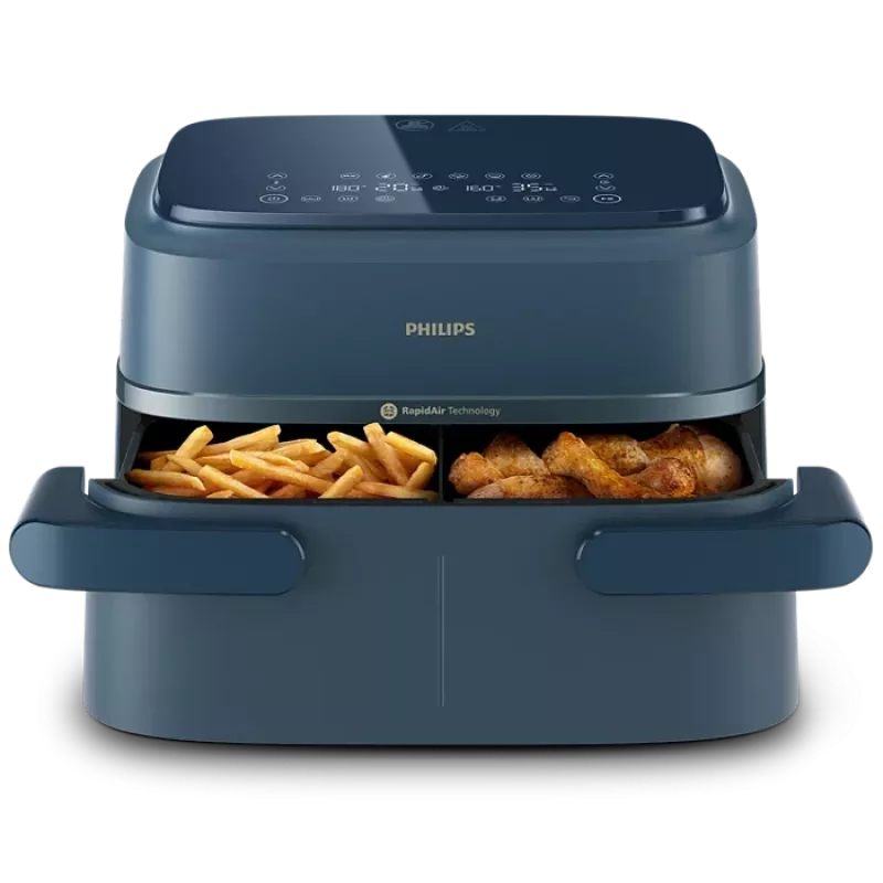 Frytkownica beztłuszczowa Philips NA156/60 7,1 L Czarna Cyfrowy Ekran Dotykowy 2000 W