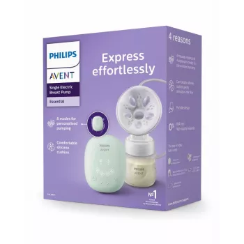 Philips Avent Pojedynczy Elektryczny Odciągacz Pokarmu z Butelką 125ml