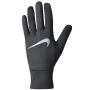 Rękawiczki do biegania damskie Nike Dri-FIT Fleece - szare, XS/S