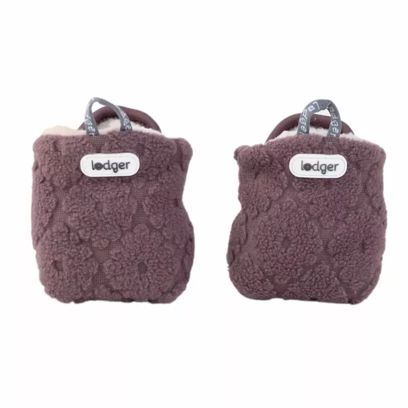 Lodger Slipper Folklore Fleece kapcie niemowlęce, fioletowy, 6-12 miesięcy