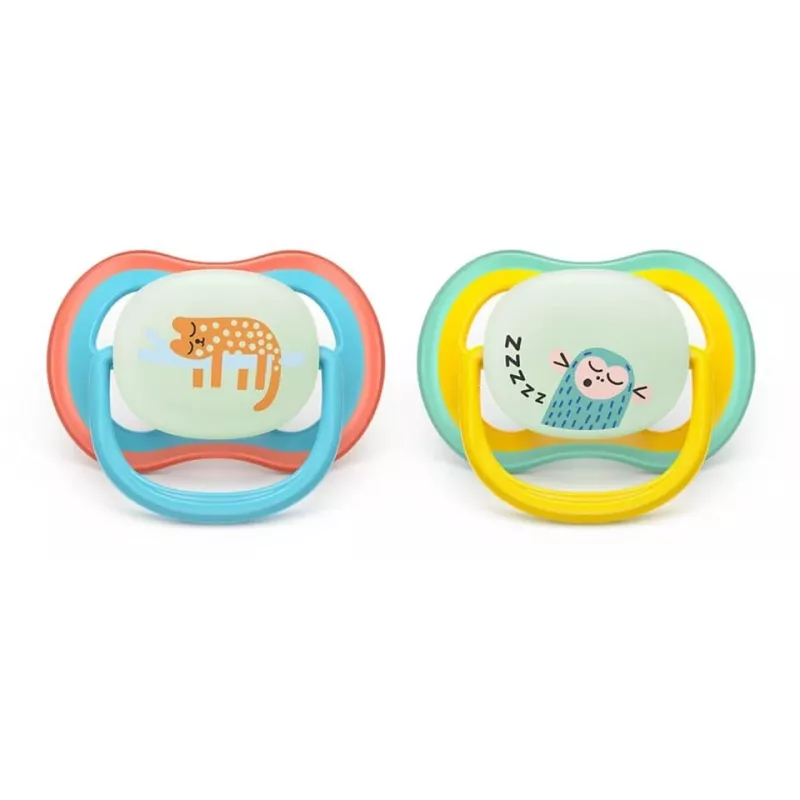 Smoczek Philips Avent Ultra Air Night 18m+ Neutral 2-Pack