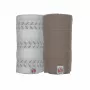 Lodger Swaddler Solid Matcha bawełniany muślinowy otulacz, Birch/Buffalo, 110x110 cm, 2-pak