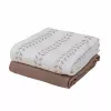 Lodger Swaddler Solid Matcha bawełniany muślinowy otulacz, Birch/Buffalo, 110x110 cm, 2-pak